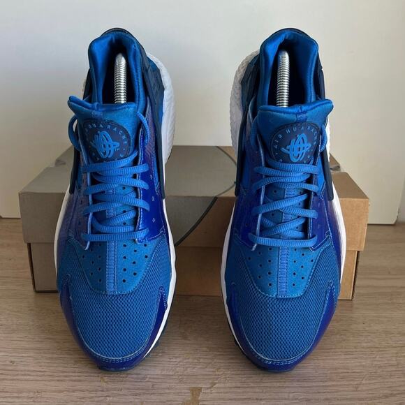 Nike Air Huarache ‘Metallic Blue/White’ Sneakers - W 12- M 10.5 main image 4